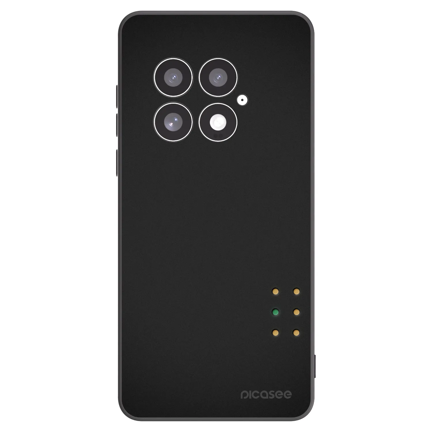 Picasee silikónový čierny obal pre OnePlus 13 5G - Pulse