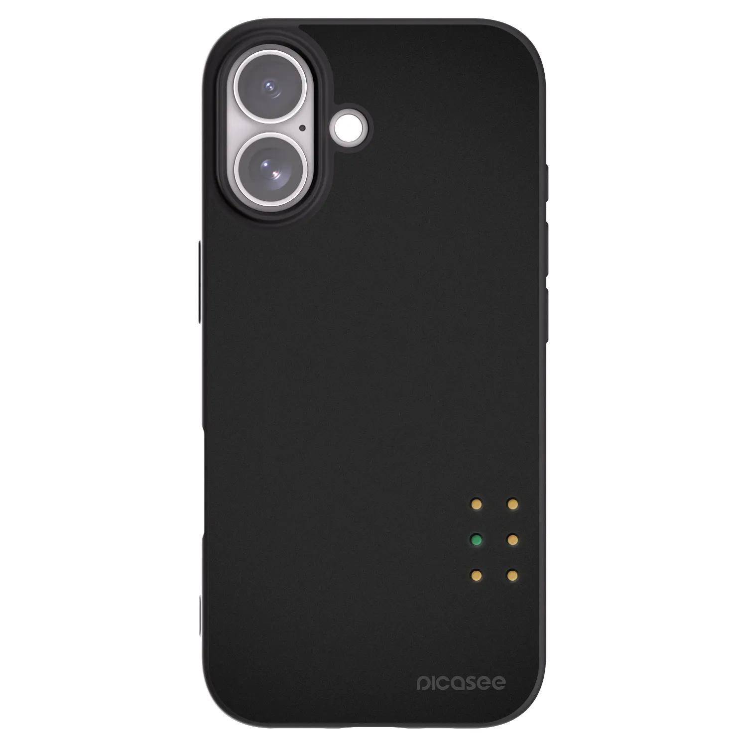 Silikónový čierny obal pre Apple iPhone 17 - Pulse