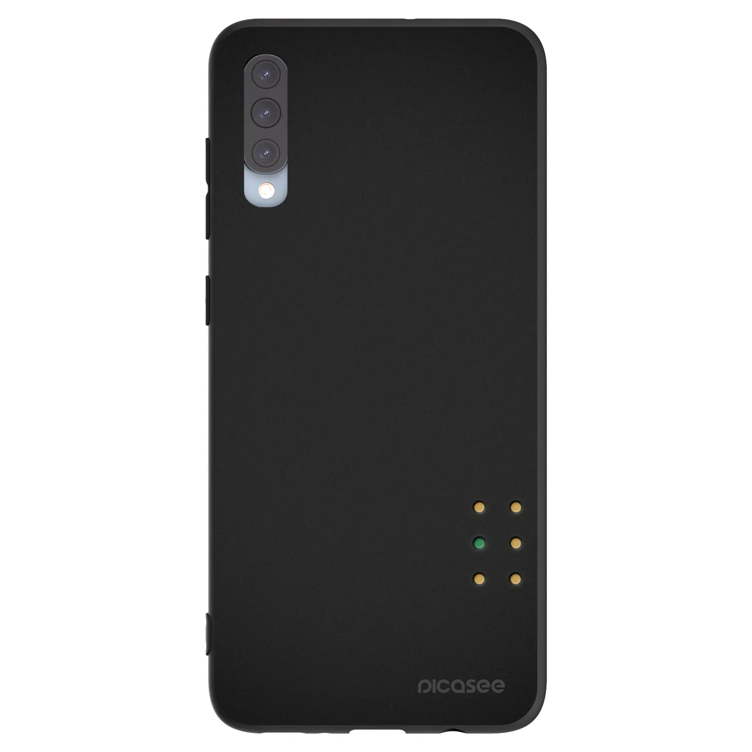 Picasee silikónový čierny obal pre Samsung Galaxy A70 A705F - Pulse