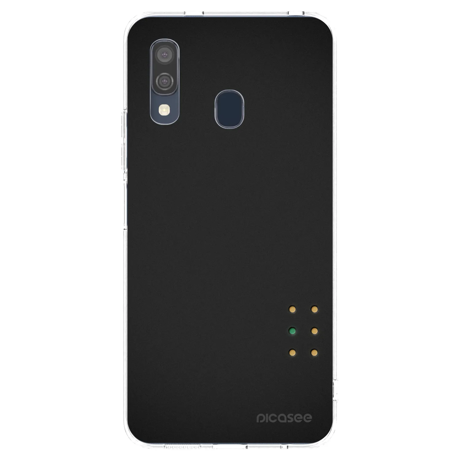 Picasee silikónový prehľadný obal pre Samsung Galaxy A40 A405F - Pulse