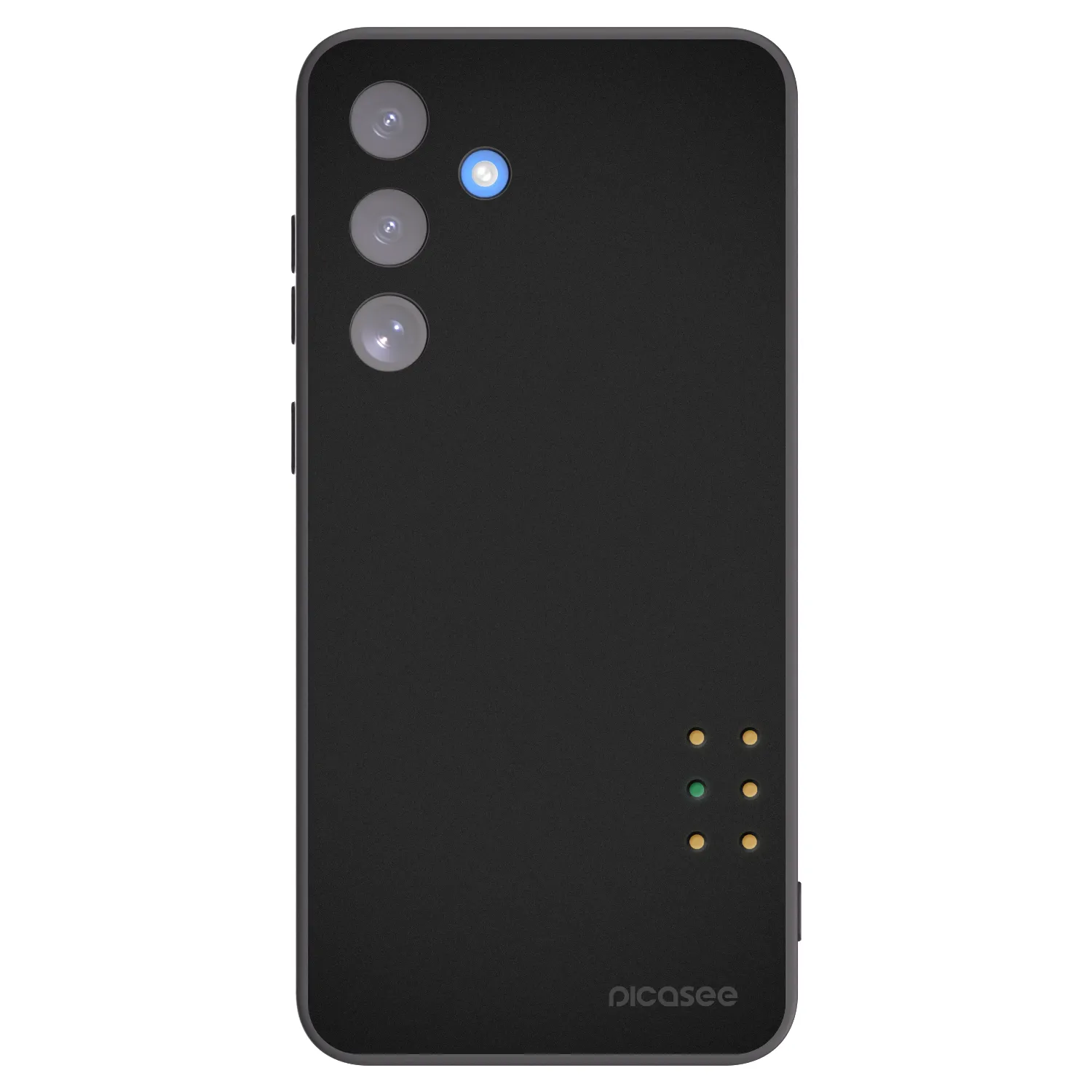 Picasee silikónový čierny obal pre Samsung Galaxy S25 FE 5G - Pulse