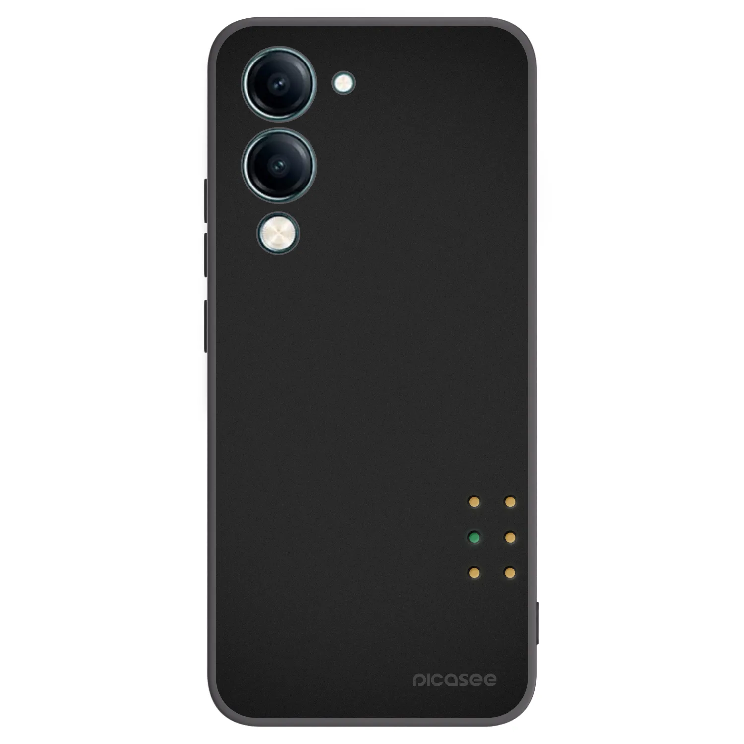 Picasee silikónový čierny obal pre Vivo Y29s 5G - Pulse