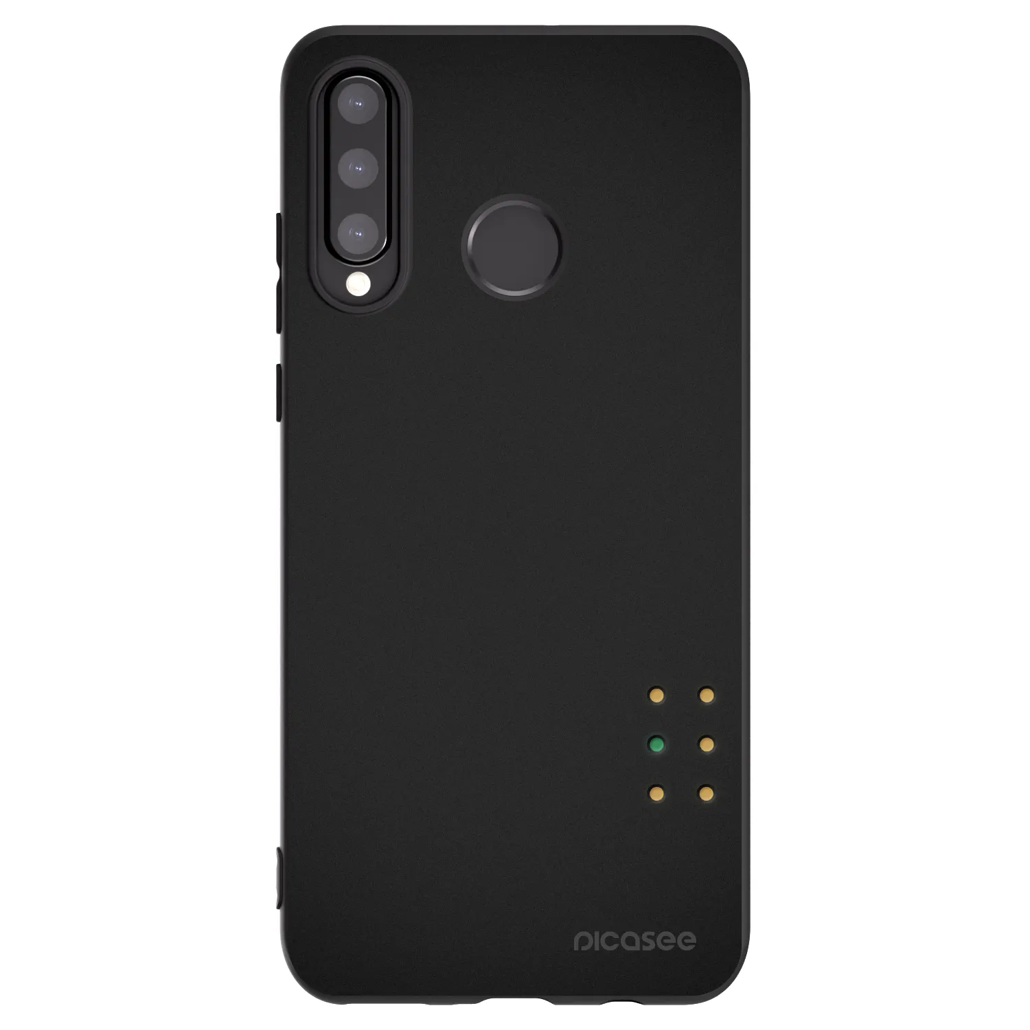 Picasee silikónový čierny obal pre Huawei P30 Lite - Pulse