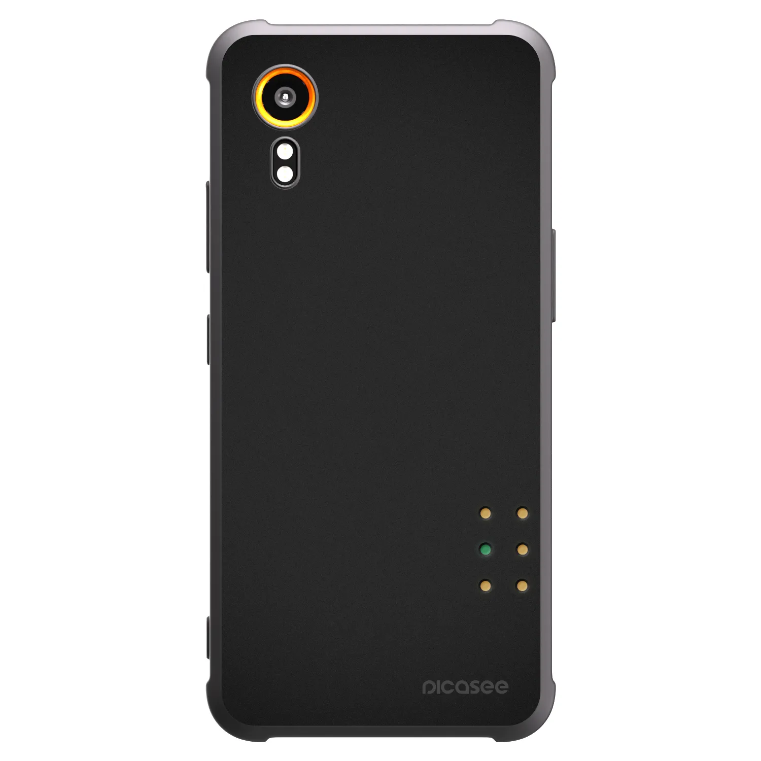 Picasee silikónový čierny obal pre Samsung Galaxy Xcover 7 - Pulse