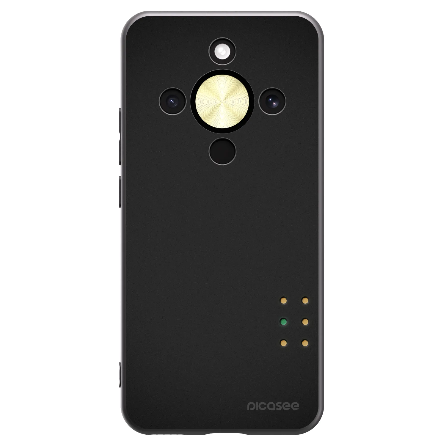 Picasee silikónový čierny obal pre Honor Magic8 Lite 5G - Pulse