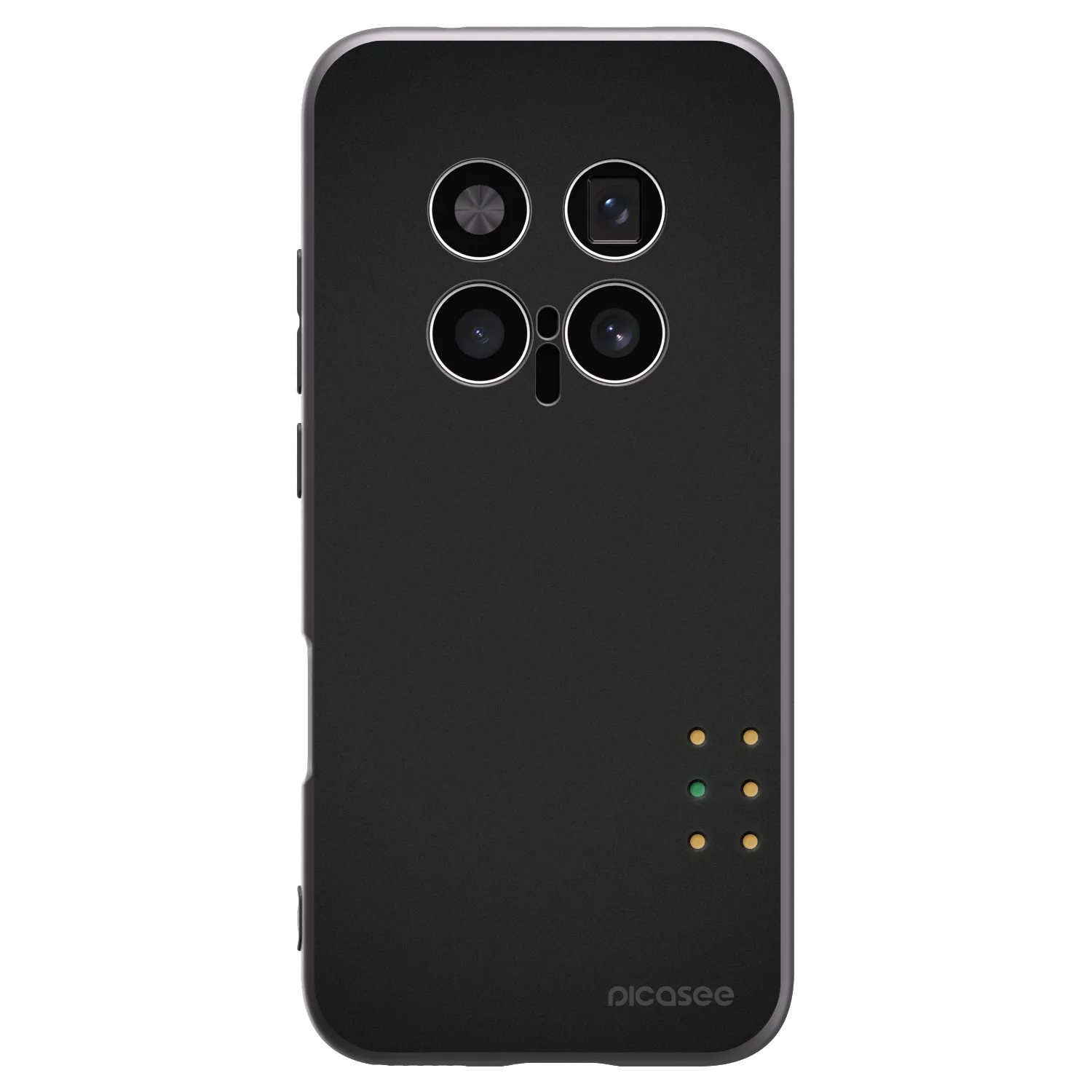 Picasee silikónový čierny obal pre Honor Magic8 Pro 5G - Pulse