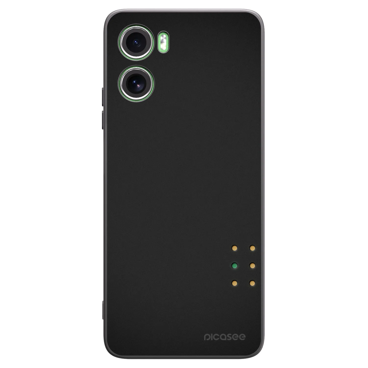 Picasee silikónový čierny obal pre Motorola Moto G06 - Pulse