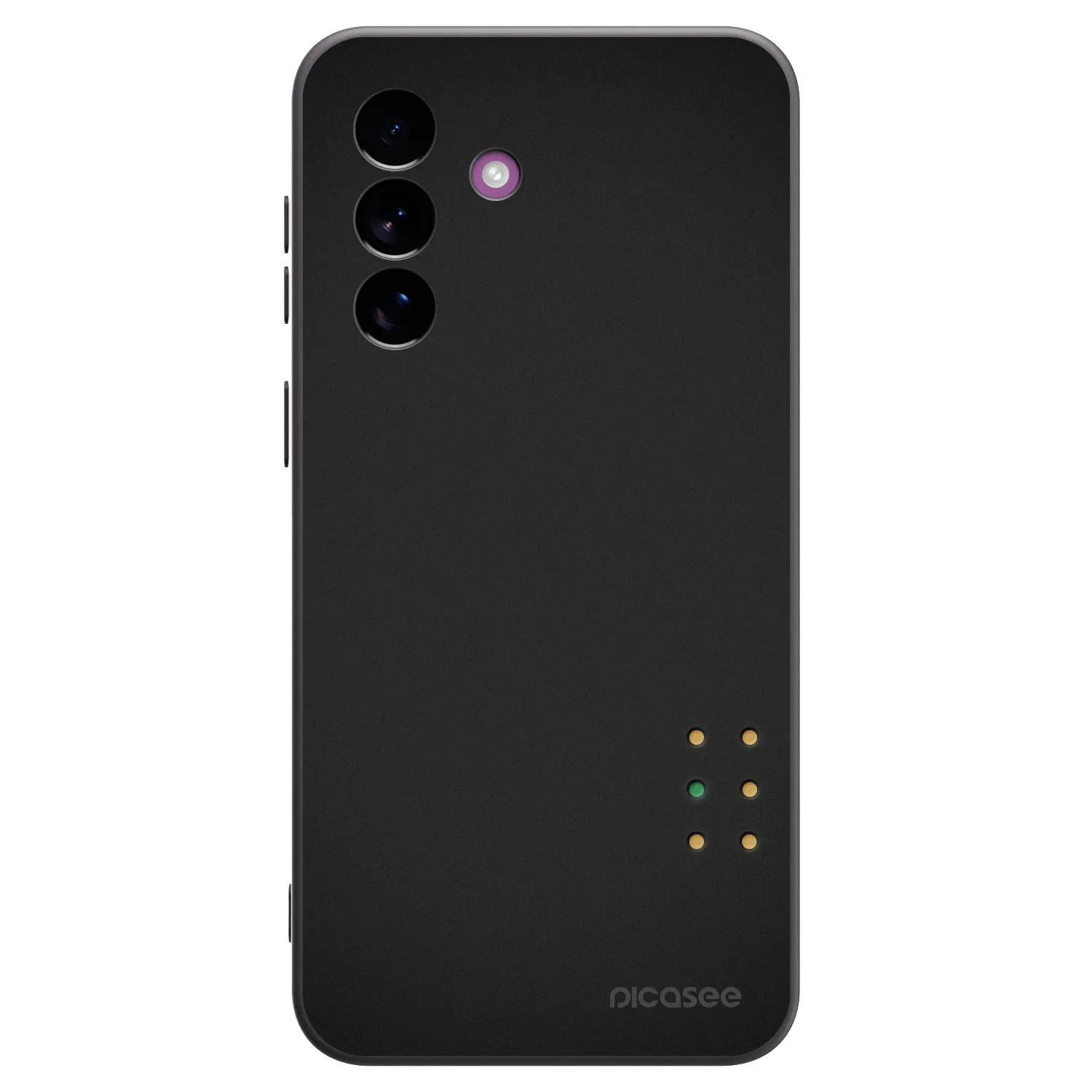 Picasee silikónový čierny obal pre Samsung Galaxy A37 - Pulse