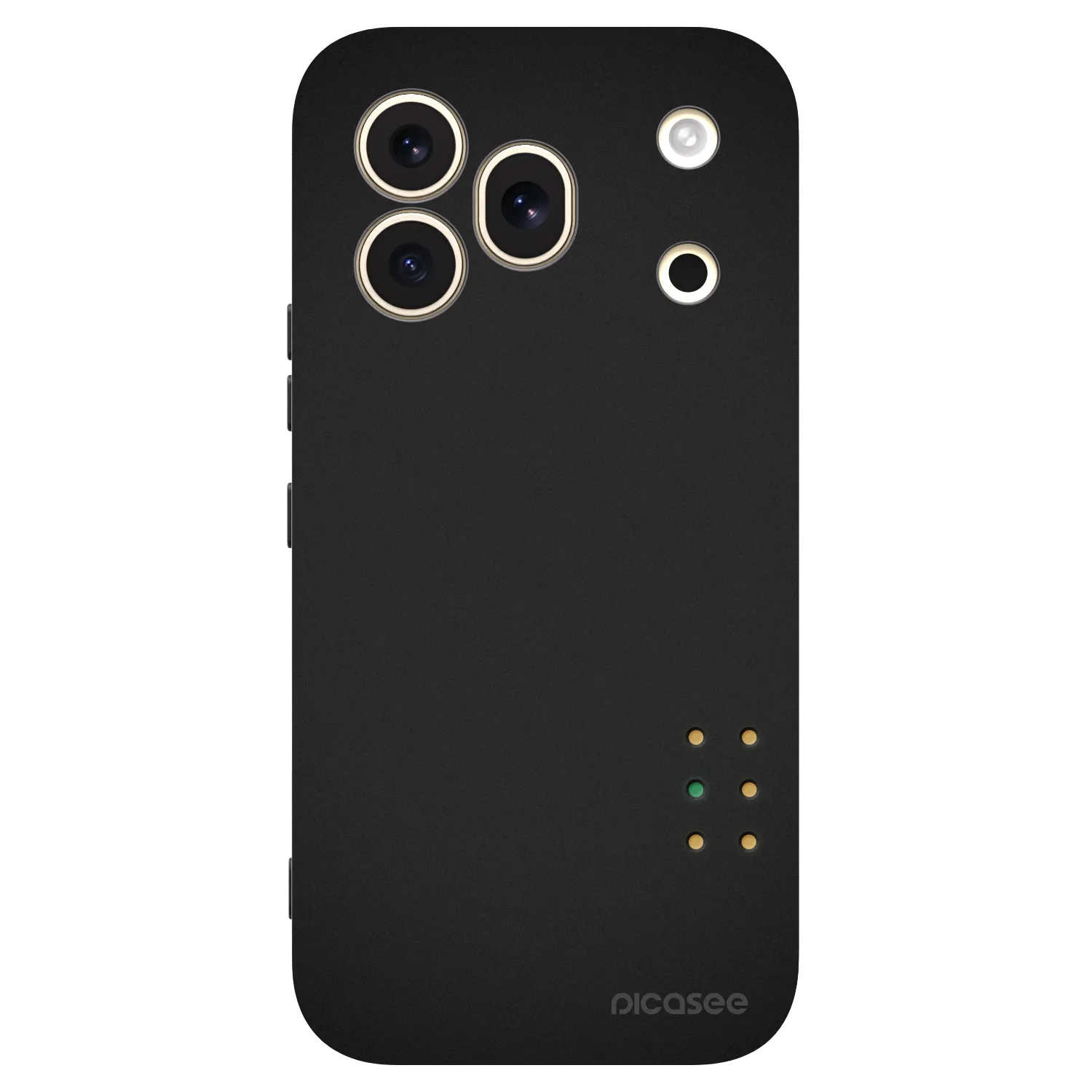 Picasee silikónový čierny obal pre Honor 600 Pro - Pulse