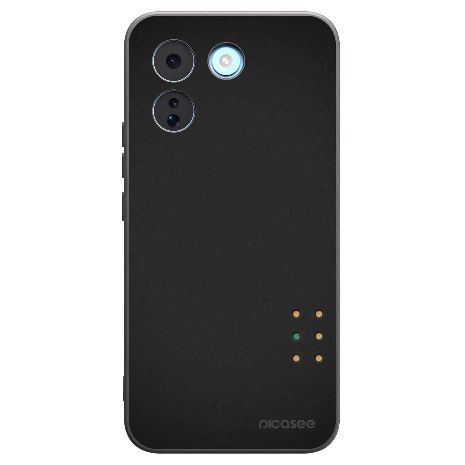 Picasee silikónový čierny obal pre Xiaomi Redmi Note 17 Pro MAX 5G - Pulse