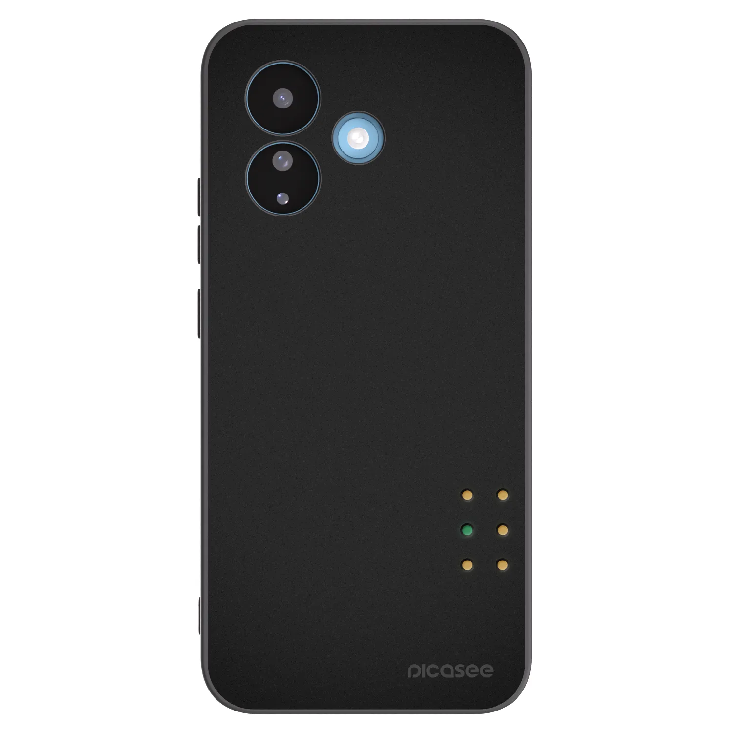 Picasee silikónový čierny obal pre Xiaomi Redmi Note 17 Pro 5G - Pulse