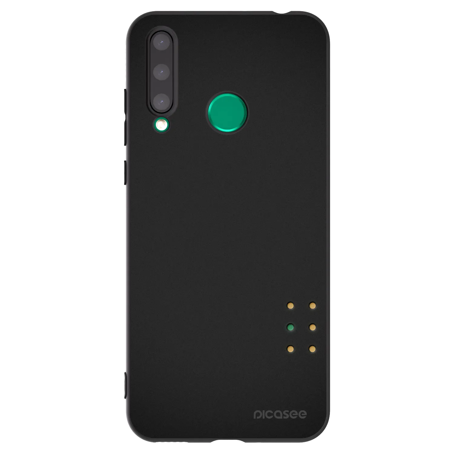 Picasee silikónový čierny obal pre Honor 20 Lite - Pulse