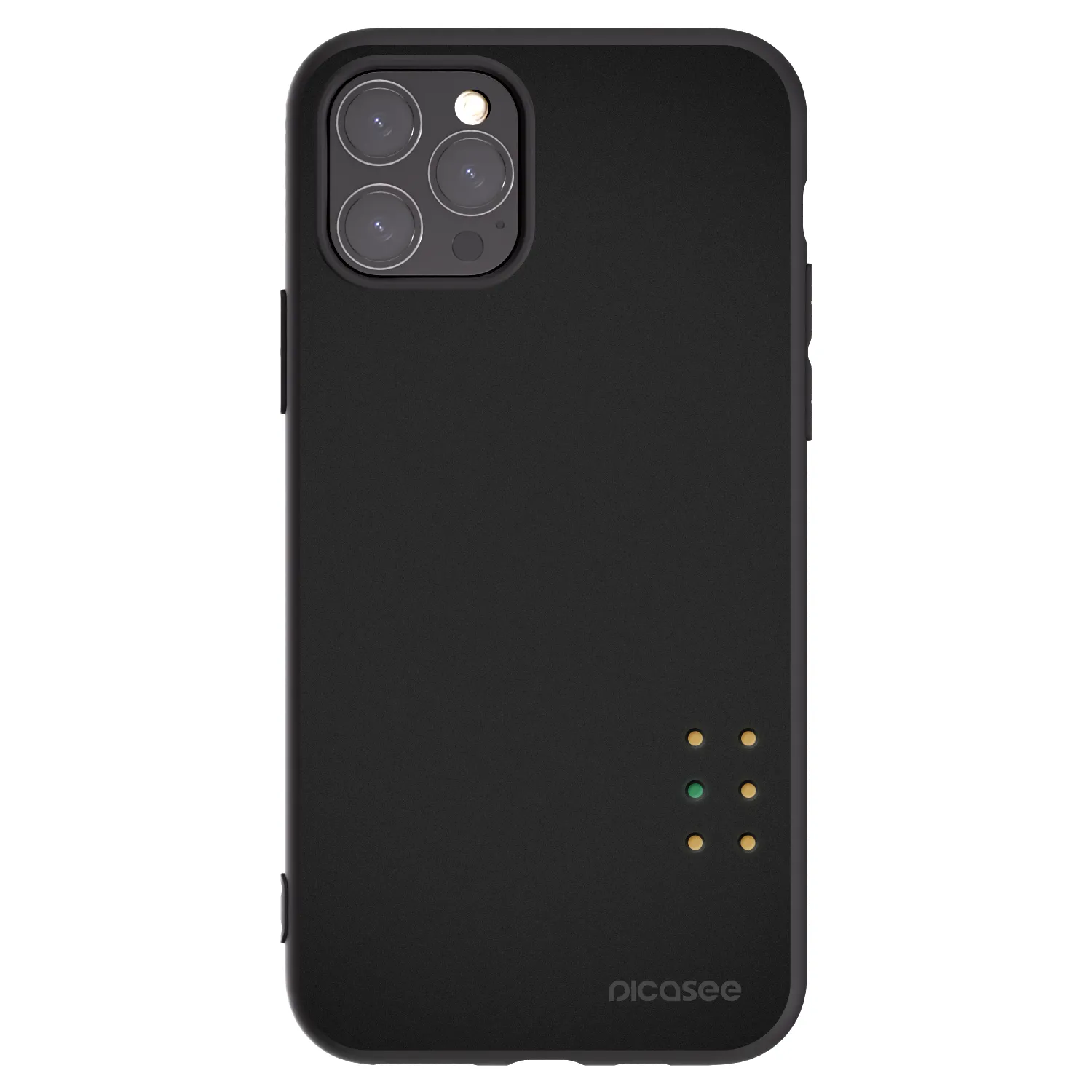 Silikónový čierny obal pre Apple iPhone 11 Pro - Pulse