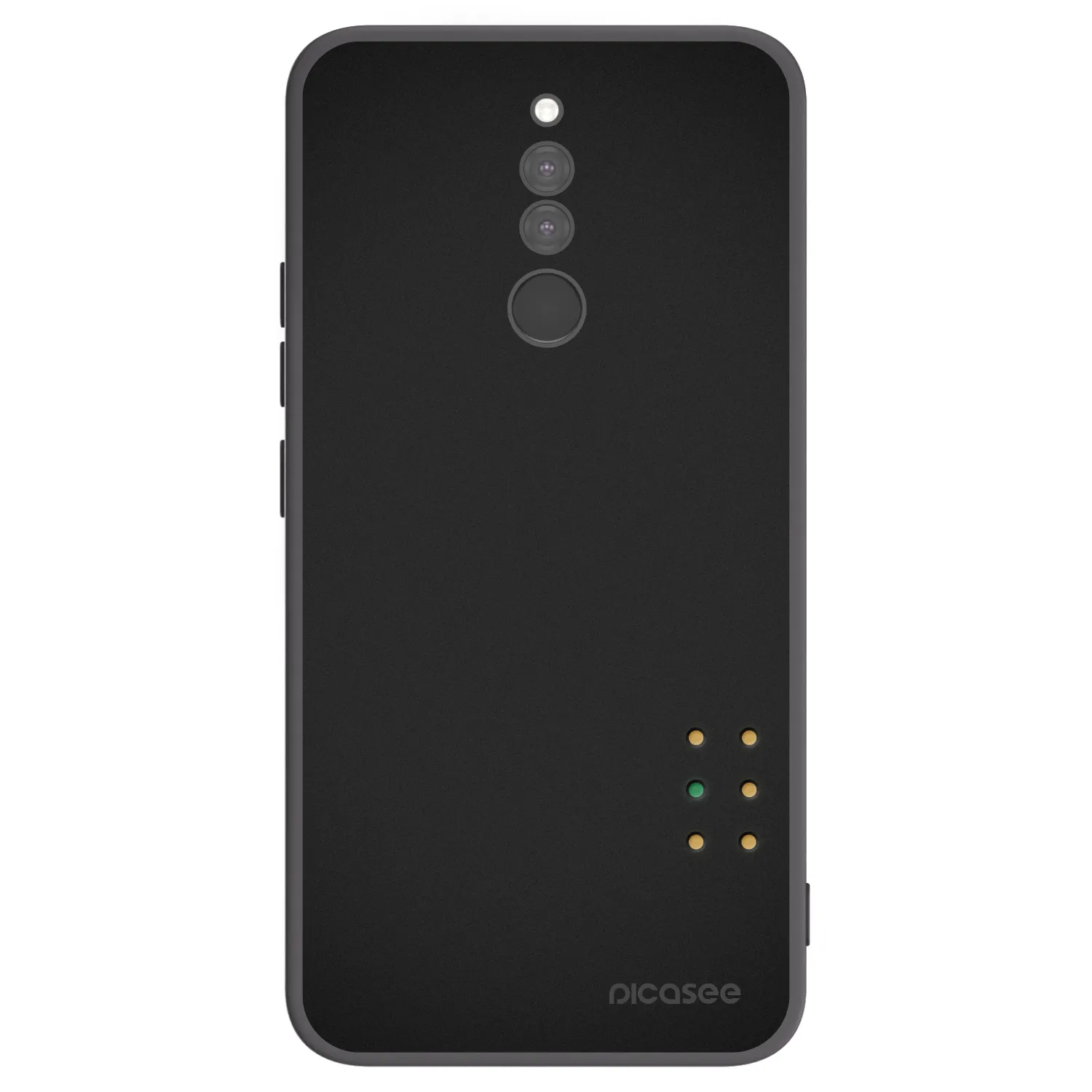 Picasee silikónový čierny obal pre Xiaomi Redmi 8 - Pulse