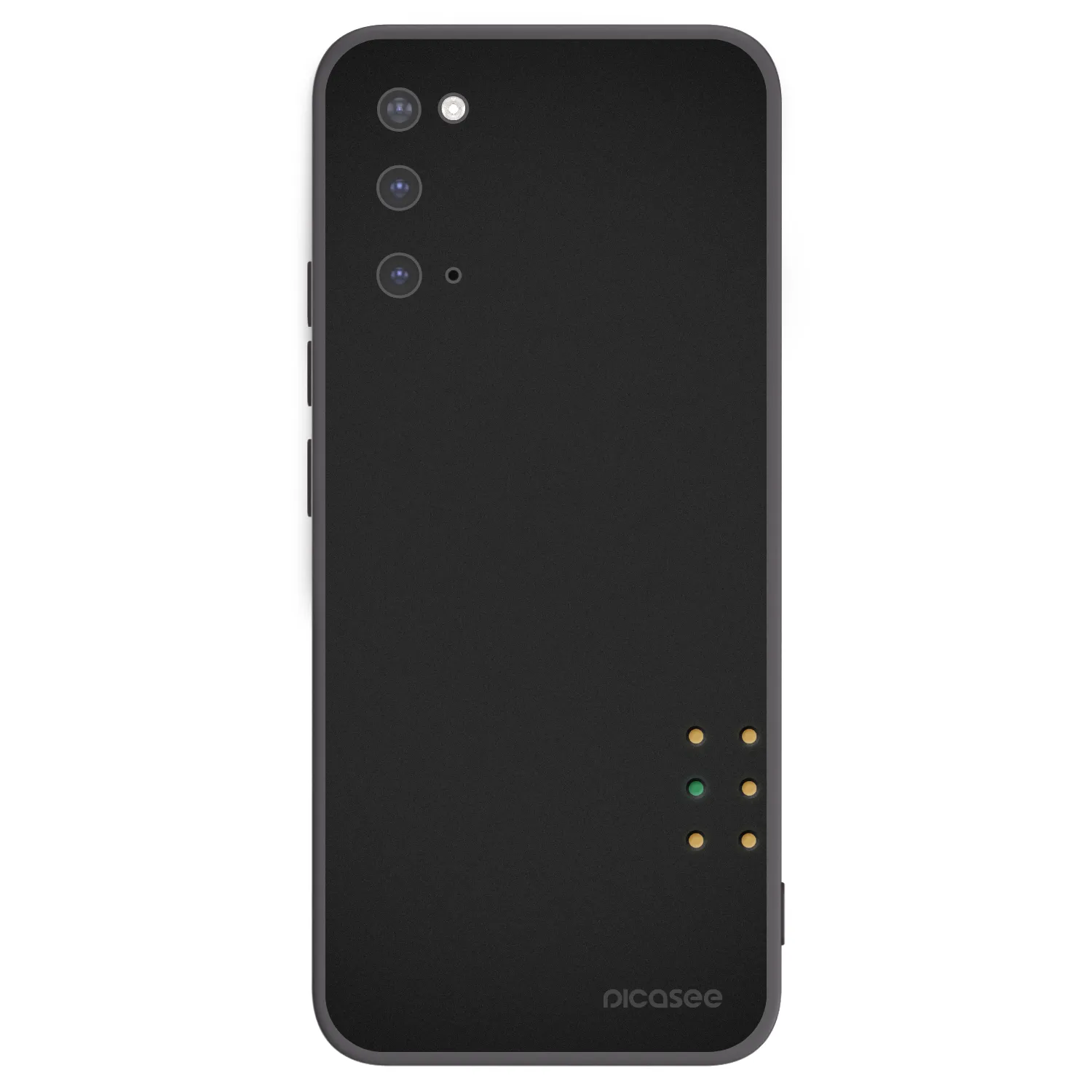Picasee silikónový čierny obal pre Samsung Galaxy S20 G980F - Pulse