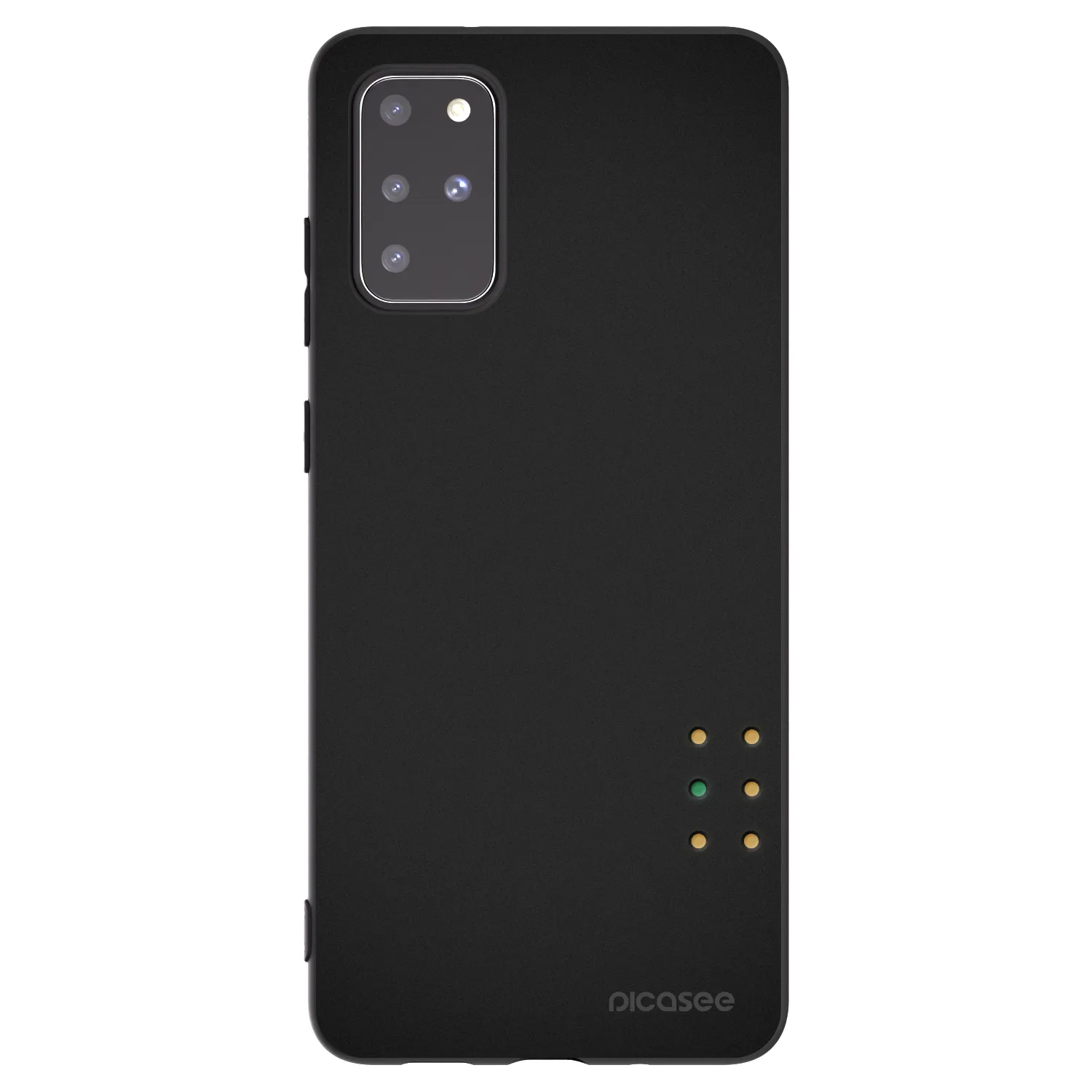 Picasee silikónový čierny obal pre Samsung Galaxy S20+ G985F - Pulse