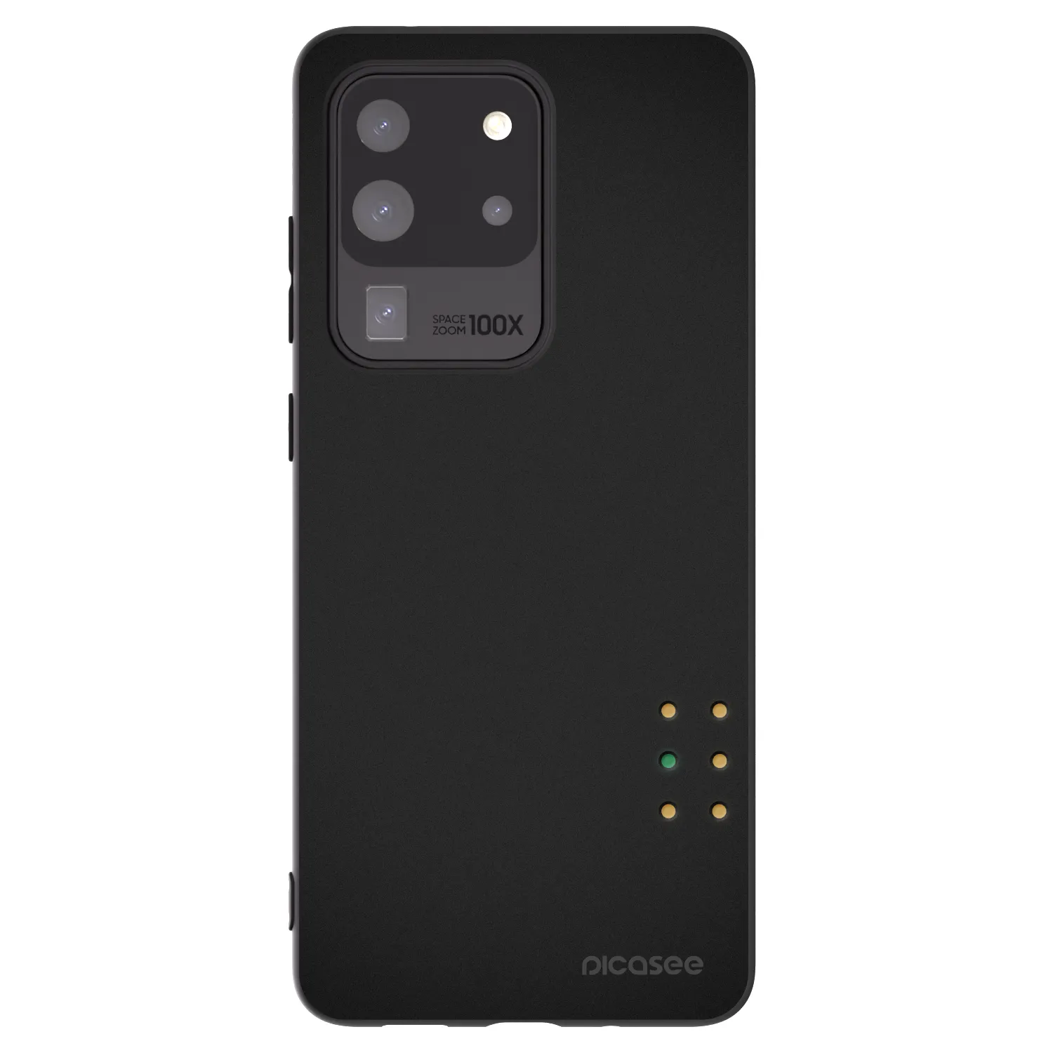 Picasee silikónový čierny obal pre Samsung Galaxy S20 Ultra 5G G988F - Pulse