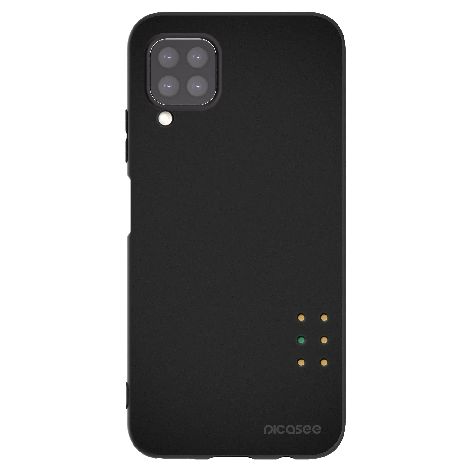 Picasee silikónový čierny obal pre Huawei P40 Lite - Pulse