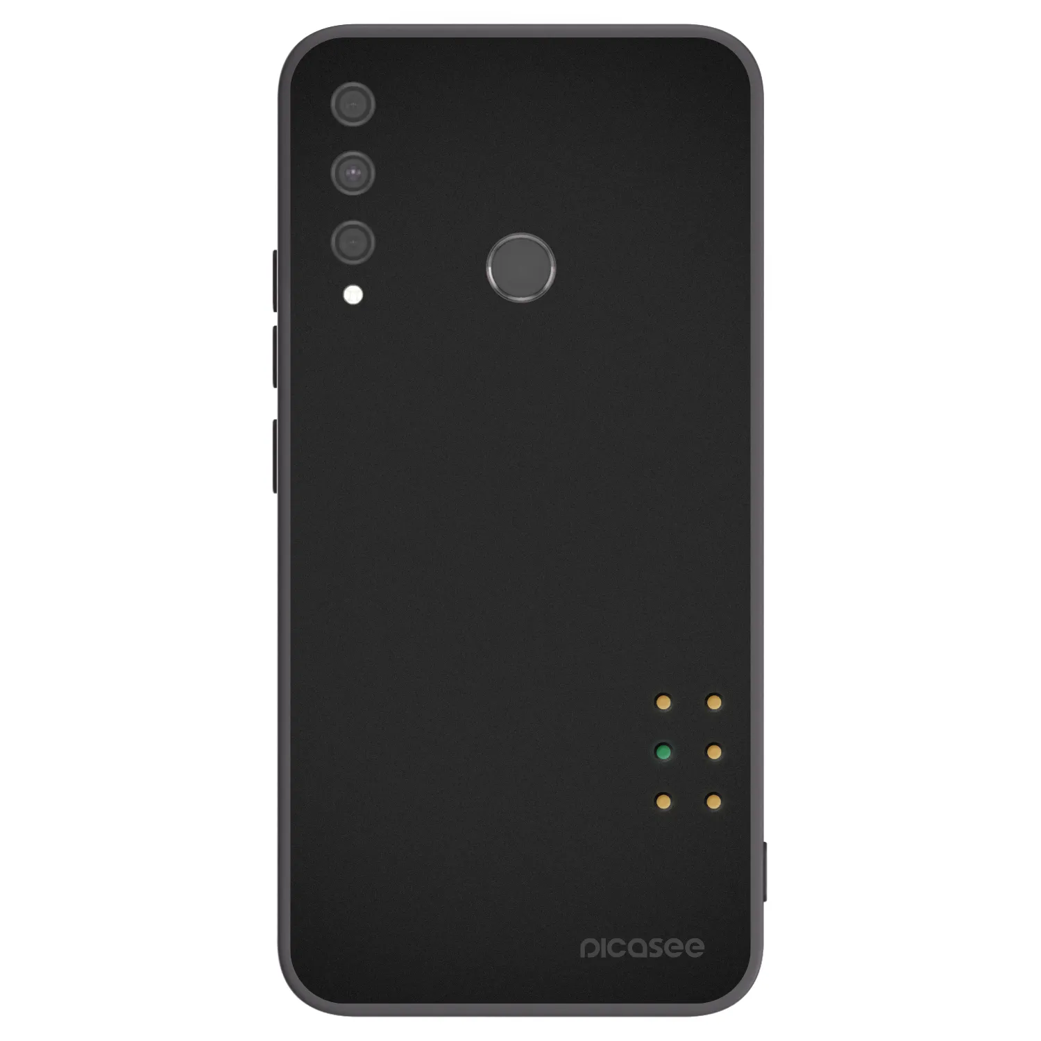 Picasee silikónový čierny obal pre Huawei P40 Lite E - Pulse