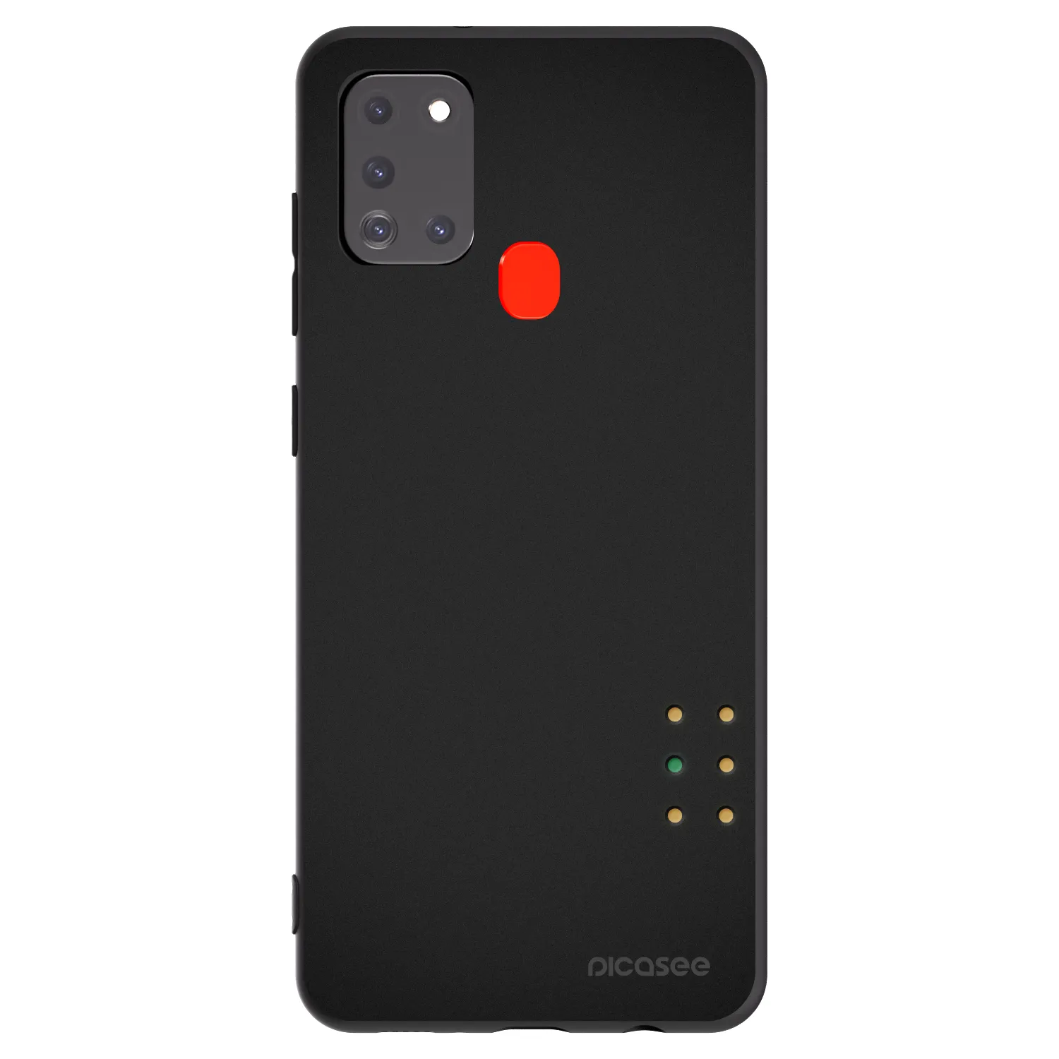 Picasee silikónový čierny obal pre Samsung Galaxy A21s - Pulse