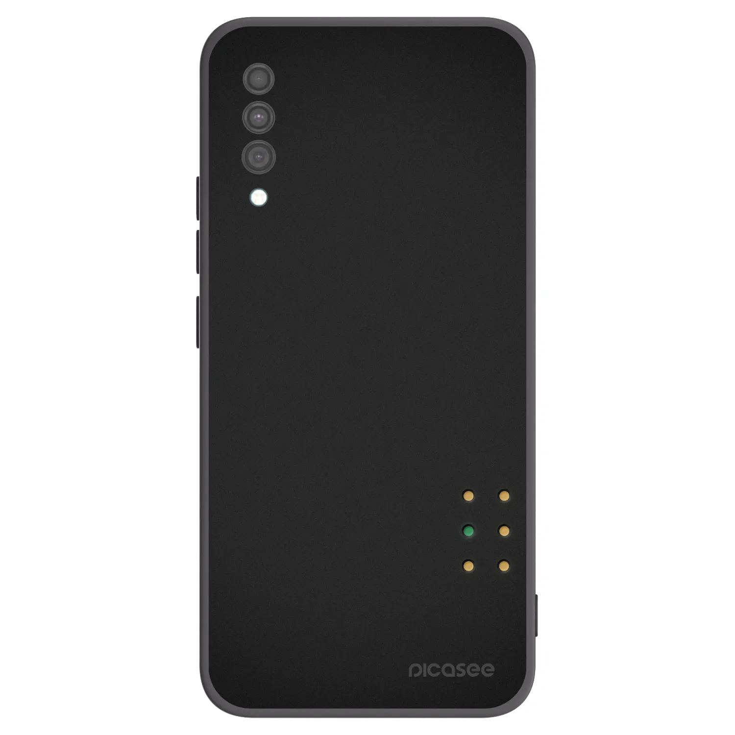 Picasee silikónový čierny obal pre Samsung Galaxy A30s A307F - Pulse