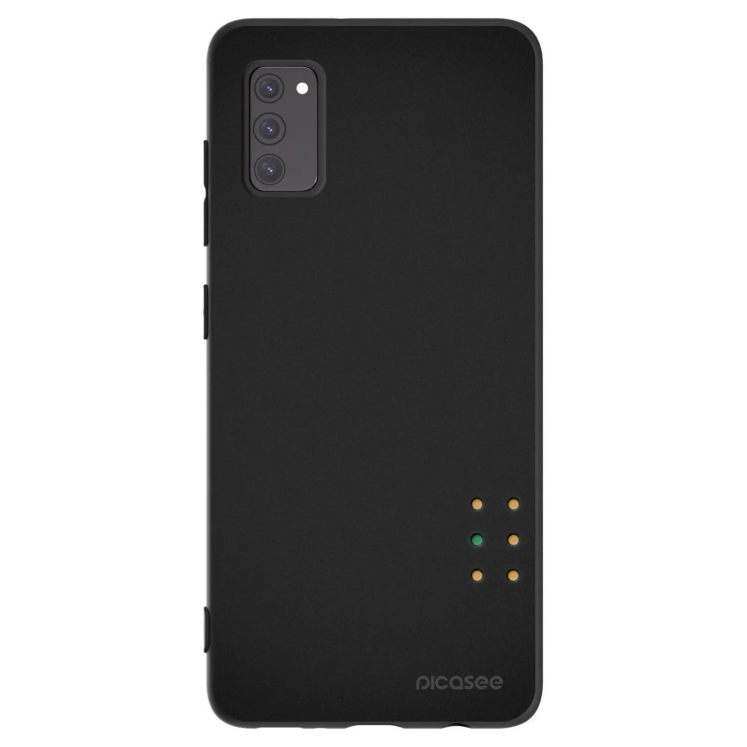 Picasee silikónový čierny obal pre Samsung Galaxy A41 A415F - Pulse