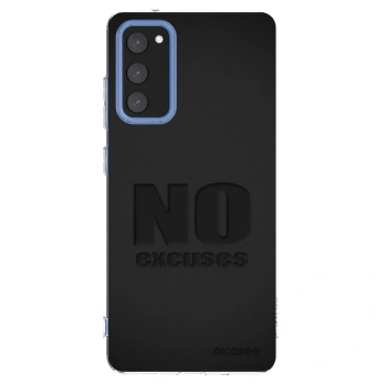 Picasee silikónový prehľadný obal pre Samsung Galaxy S20 FE - No Excuses