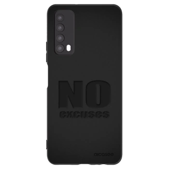 Picasee silikónový čierny obal pre Huawei P Smart 2021 - No Excuses
