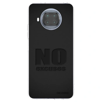 Picasee silikónový prehľadný obal pre Xiaomi Mi 10T Lite - No Excuses
