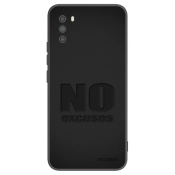 Picasee silikónový čierny obal pre Xiaomi Poco M3 - No Excuses