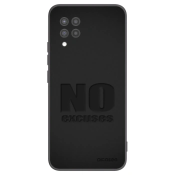 Picasee silikónový čierny obal pre Samsung Galaxy A42 A426B - No Excuses