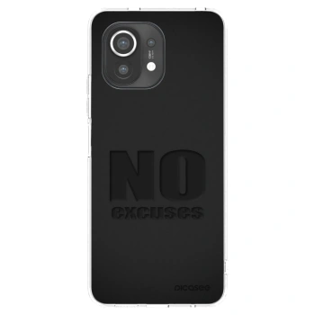 Picasee silikónový prehľadný obal pre Xiaomi Mi 11 - No Excuses
