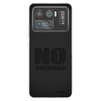 Picasee silikónový prehľadný obal pre Xiaomi Mi 11 Ultra - No Excuses