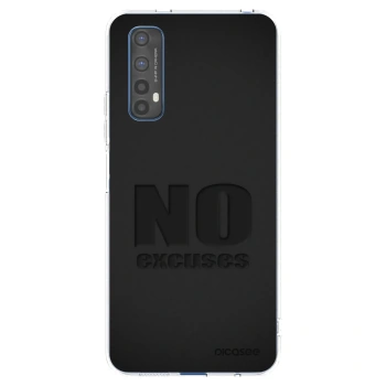 Picasee silikónový prehľadný obal pre Realme 7 - No Excuses