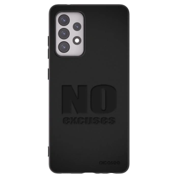 Picasee silikónový čierny obal pre Samsung Galaxy A52s 5G A528B - No Excuses