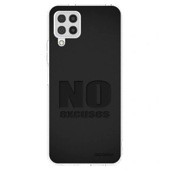 Picasee silikónový prehľadný obal pre Samsung Galaxy A22 A225F 4G - No Excuses