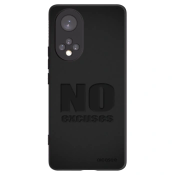 Picasee silikónový čierny obal pre Honor 50 5G - No Excuses