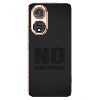 Picasee silikónový prehľadný obal pre Honor 50 5G - No Excuses