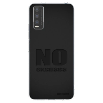 Picasee silikónový prehľadný obal pre Vivo Y20s - No Excuses