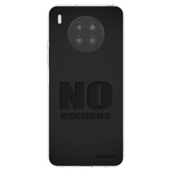 Picasee silikónový prehľadný obal pre Huawei Nova 8i - No Excuses