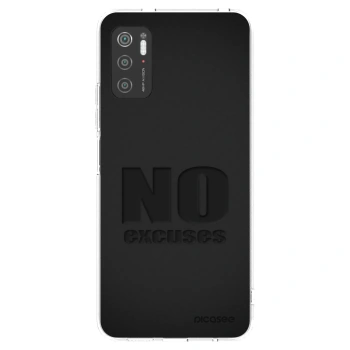 Picasee silikónový prehľadný obal pre Xiaomi Poco M3 Pro 5G - No Excuses