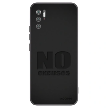 Picasee silikónový čierny obal pre Xiaomi Poco M3 Pro 5G - No Excuses