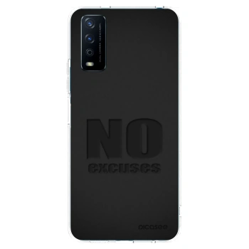 Picasee silikónový prehľadný obal pre Vivo Y11s - No Excuses