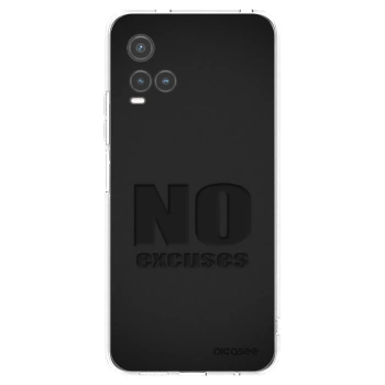 Picasee silikónový prehľadný obal pre Vivo Y33s - No Excuses