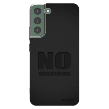 Picasee silikónový prehľadný obal pre Samsung Galaxy S22+ 5G - No Excuses