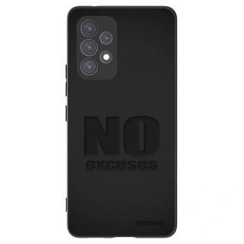 Picasee silikónový čierny obal pre Samsung Galaxy A53 5G A536 - No Excuses