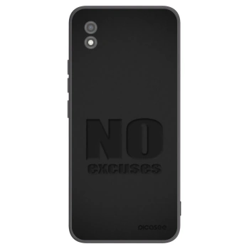 Picasee silikónový čierny obal pre Realme C11 (2021) - No Excuses