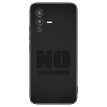Picasee silikónový čierny obal pre Vivo V23 5G - No Excuses