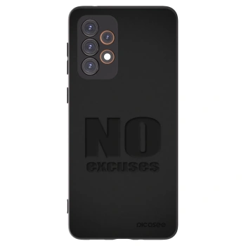 Picasee silikónový čierny obal pre Samsung Galaxy A33 5G A336 - No Excuses