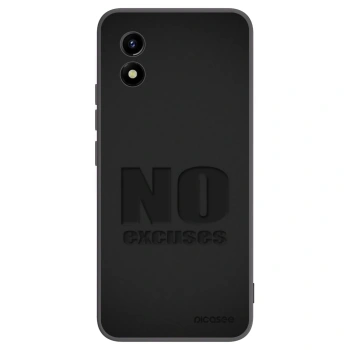 Picasee silikónový čierny obal pre Vivo Y01 - No Excuses